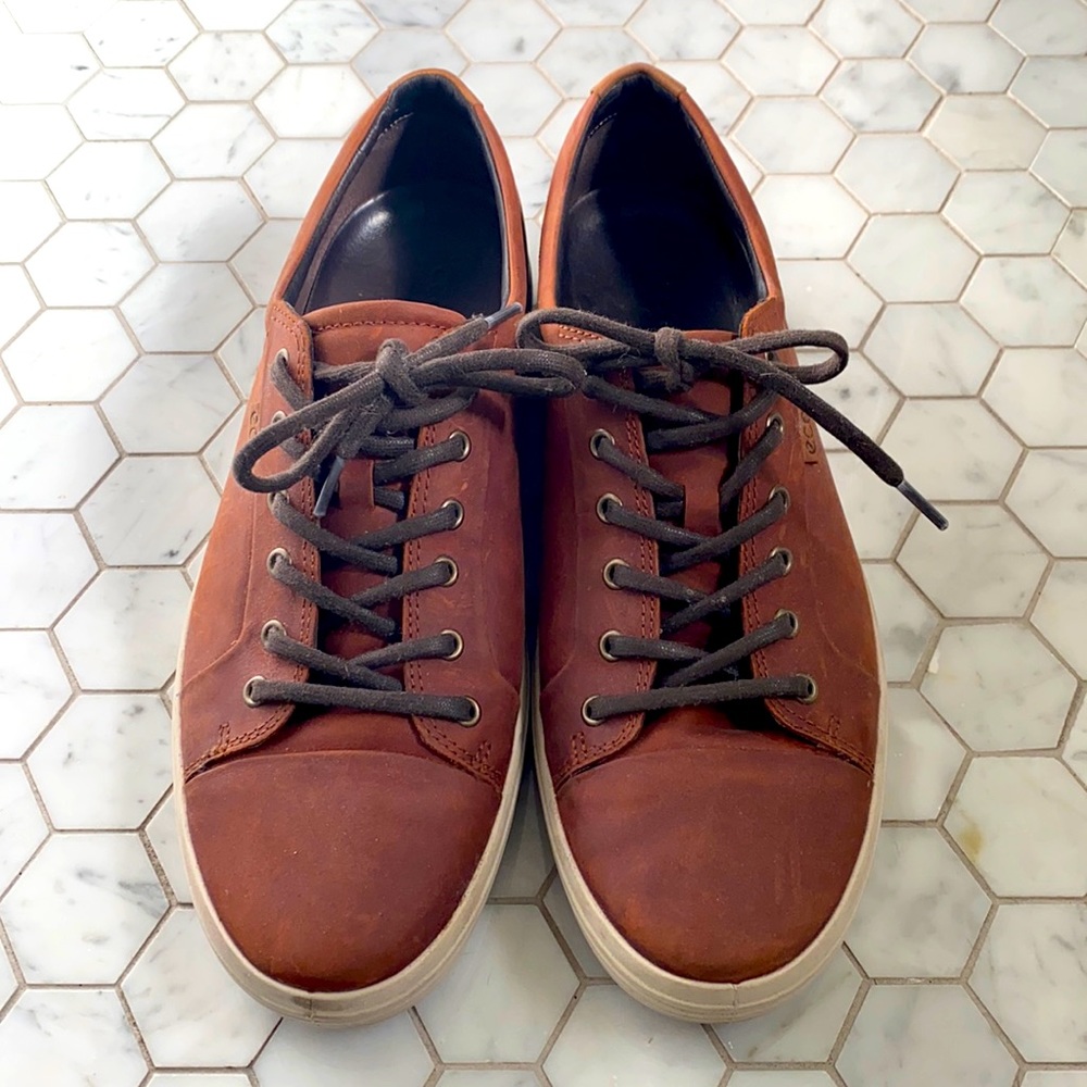 Ecco Men’s Leather Sneaker 13